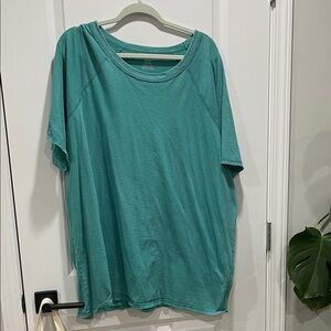 Aerie Teal Short Sleeve Tee